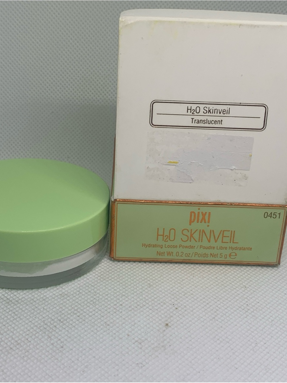 Pixi H2O Skinveil Hydrating Loose Powder - Translucent NIB .2 Oz